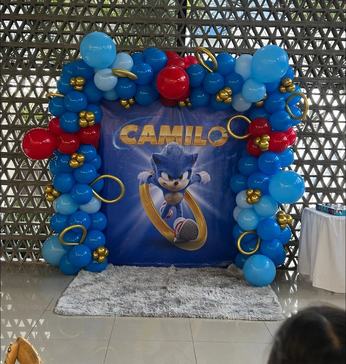 Backdrop con globos